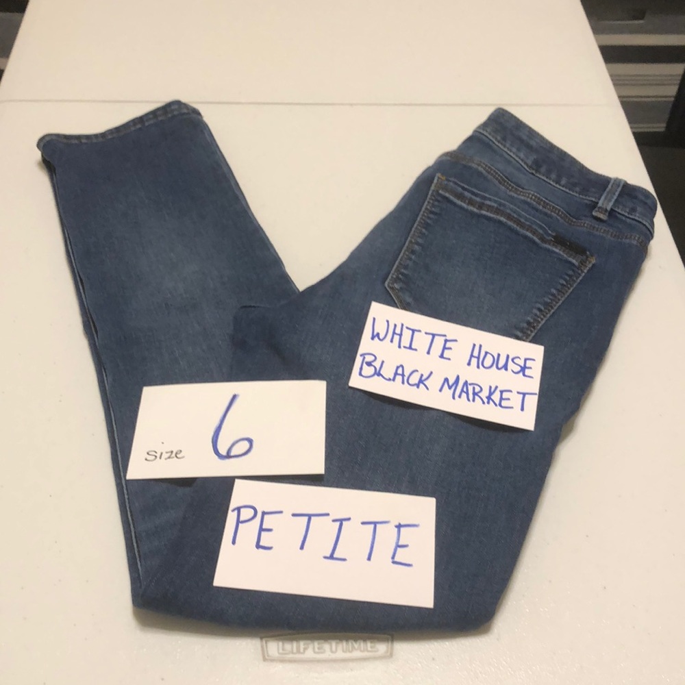 White House Black Market Jeans 6 Short